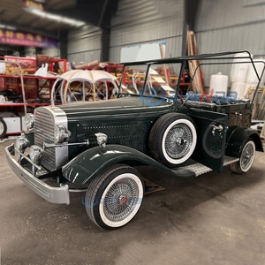 Voiture électrique classique noire vintage / Voiture rétro classique de haute qualité 5 places / Voiture vintage rétro antique 5 places à vendre - Product Image 2