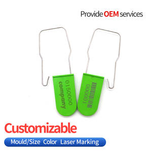 Candado de Seguridad de Plástico BCL201 con Color y Número Personalizados, Sello de Seguridad Desechable - Product Image 4