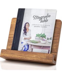 Magnifique support pour livre de recettes pour votre comptoir de <span class=keywords><strong>cuisine</strong></span> - Support en bois massif qui maintient facilement les livres de <span class=keywords><strong>cuisine</strong></span> ou les recettes ouverts pour une cuisson pratique - Product Image 1