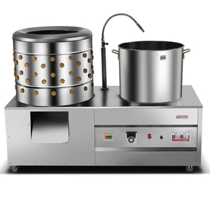 Plumeuse à poulet horizontale <span class=keywords><strong>Leader</strong></span> LZ-65, capacité 14 kg, en acier inoxydable 430SS, neuve, multifonction, facile à utiliser, machine de traitement de la <span class=keywords><strong>viande</strong></span> - Product Image 5