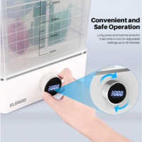 Station de durcissement et de lavage séparée ELEGOO Mercury X, grande capacité 7L, machine de durcissement UV pour modèles imprimés en résine 3D
