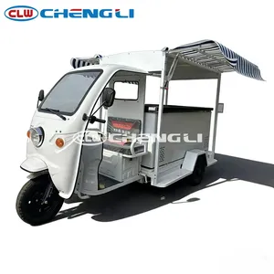 Triciclo Refrigerado CLW, Vehículo de Tres Ruedas para Transporte Refrigerado, Triciclo Eléctrico con Caja de Carga Grande - Product Image 2