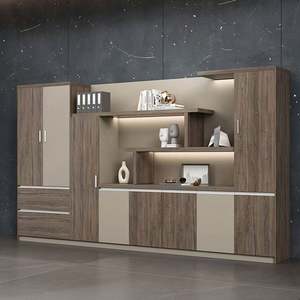 Modern Simple Solid Wood Sideboard Luxury <b>Wine</b> <b>Storage</b> Locker Integrated Wall <b>Cabinet</b> for Dining Home for Living Room <b>Storage</b> - Product Image 2