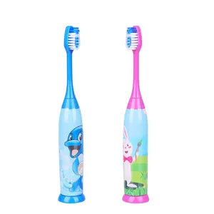 IPX4 BSCI Cheapest Wholesale Light Weight Smart Oem Round sonic children Electric battery Toothbrush Toothbrushes For kids