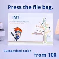 Carpeta de Archivo Transparente A4, Solución Práctica para Archivos, Diseño con Botón a Presión, Grosor Medio, para Documentos
