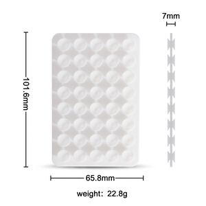 Support de téléphone adhésif en silicone double face pour étiquettes inscriptibles à domicile - Écologique, conducteur, résistant à la chaleur - Product Image 1