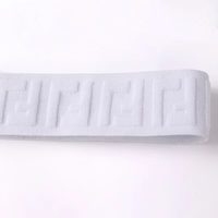 Tissage Logo En Relief 3D Debossed Jacquard Tissé Sangle Élastique pour Femmes Sous-Vêtements Bande Élastique pour Boxer Ceintures