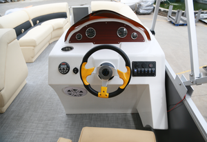 <span class=keywords><strong>Barco</strong></span> Pontón ECOCAMPOR, Embarcación de Recreo, Refrigerador, Barra, Casco de Aluminio, Remolcable, Uso en Lagos, Recreación Familiar, Asientos Estables - Product Image 2