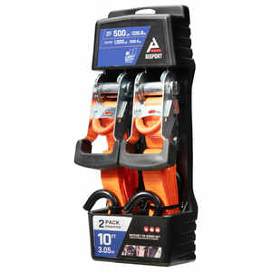 2 uds., 25mm, retráctil para barco, coche, motocicleta, cinturón de amarre de carga, correa de trinquete, amarre - Product Image 2