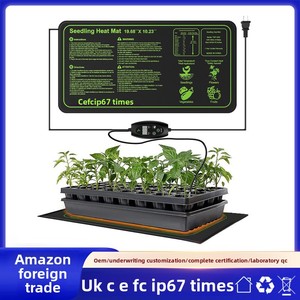 X163 Factory Direct CE FCC Certified <strong>Propagation</strong> <strong>Heat</strong> Mat Non-Slip Flexible Pad for Seedling <strong>Propagation</strong> - Product Image 1