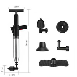 Limpiador de drenaje de alcantarillado de alta presión para el hogar, removedor de obstrucciones de cocina ecológico y herramienta de dragado de inodoro - Product Image 6