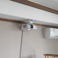 Support de projecteur universel suspendu pour les présentations en salle de conférence, support de projecteur expédié en usine