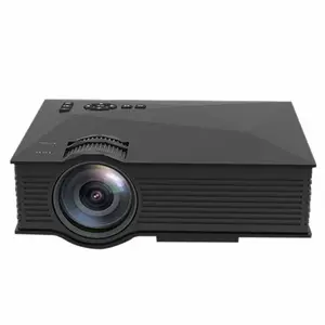 Original UNIC UC68 Portable LED Projector 1800 Lumens 80 ANSI HD 1080 1080p Full HD Video ProjectorためHome Cinema Mobile Projector