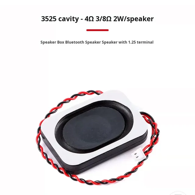 Full-range 3525 Internal Magnetic Cavity Speaker 8 2W / 4 3W for Audio and Video Appliances
