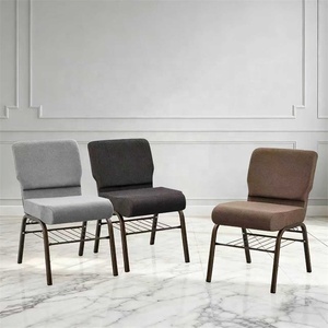 Sedie da Chiesa Impilabili in Ferro 2026 - Sedute Imbottite Personalizzabili all'Ingrosso, Design Moderno per Sacerdoti e Congregazioni, Direttamente dalla Fabbrica - Product Image 4