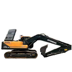 รถขุดตีนตะขาบมือสองจากเกาหลี 22 ตัน สภาพ 90% เครื่องจักรก่อสร้าง HYUNDAI 220LC--9S รถขุดขนาดกลางมือสอง - Product Image 1