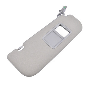 Hyundai Elantra Sun Visor 85220-3X000TX Right Side Gray 2011-2015 Model With Mirror And Buckle Installation - Product Image 1