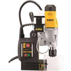 Perceuse magnétique DeWalt 1200W, course de mandrin 80mm, table en fonte de qualité professionnelle 420x480mm - Product Image 1