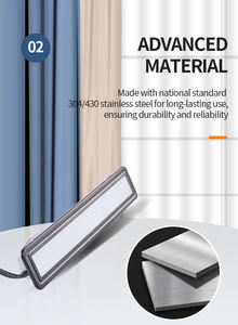 Lámpara de luz de chimenea empotrada de 220V CA 1W para <span class=keywords><strong>horno</strong></span>, <span class=keywords><strong>estufa</strong></span>, ahorro de energía, montaje en pared, campana extractora, luces de gabinete - Product Image 4