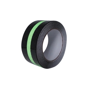 Mạnh mẽ dính an toàn sàn Băng mài mòn kháng chống trượt kéo băng với phát sáng trong màu xanh đậm sọc - Product Image 1