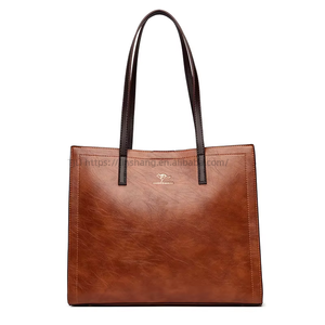New Collection Geometric Pattern <b>Soft</b> PU <b>Leather</b> Ladies Shoulder Tote <b>Bag</b> Large Capacity Fashion Retro All Seasons Tanjing - Product Image 3