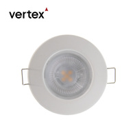 Spot encastré LED moderne 5W blanc/noir IP65, découpe 60MM, en aluminium de haute qualité, longue durée de vie, pour chambre à coucher