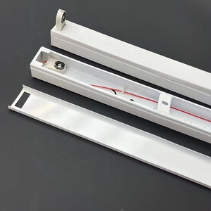 <strong>Lights</strong> Ceiling <strong>Fitting</strong> Batten 4ft <strong>Fluorescent</strong> Lamp Replace Led <strong>Light</strong> Tube Fixture Empty Batten for T8 Tube - Product Image 4