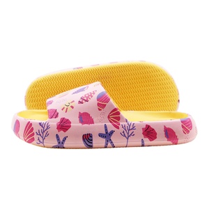 Sandales personnalisées de haute qualité avec motif coquillage et étoile de mer, pantoufles souples en EVA à semelle épaisse, Cloud Slides - Product Image 3
