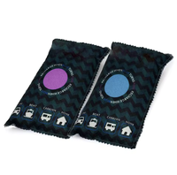 Sachet déshumidificateur écologique 100 % polyester antistatique uni, absorbant l'humidité pour voiture