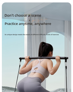 Planche de yoga et de <span class=keywords><strong>Pilates</strong></span> pliable multifonctionnelle, durable et légère, en matériau PP, pour exercices abdominaux et du corps entier - Product Image 4