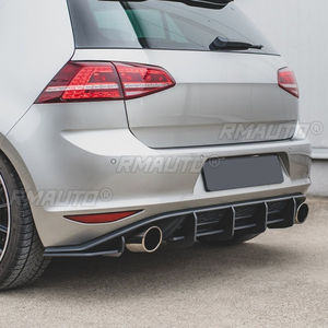 Pour Volkswagen Golf 7 GTI : Spoiler de pare-chocs arrière, diffuseur, pièce de modification, protection de pare-chocs, accessoires automobiles - Product Image 4