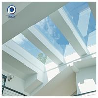 Lanterneau de toit à ouverture rapide en aluminium anti-fuite, fabrication OEM, pour maisons jumelées, appartements, villas