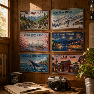 Xinhangchen - Decoración de Pared de Hierro con Tema de Café, Estilo Art Deco Vintage Retro, 20x30cm, Impermeable, Ecológica, Resistente a los Rayos UV - Product Image 4
