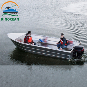 Bateau <span class=keywords><strong>de</strong></span> pêche en aluminium KinOcean <span class=keywords><strong>de</strong></span> 16 pieds, meilleur bateau <span class=keywords><strong>de</strong></span> ski nautique pour la pêche au bar, à vendre pour les eaux océaniques, ensemble combiné <span class=keywords><strong>de</strong></span> surf, moteur, capacité <span class=keywords><strong>de</strong></span> 4 personnes - Product Image 2