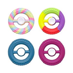 Silicona Fidget Spinners Mano Ejercitador Grip Fortalecedor Color Mano Entrenador <span class=keywords><strong>y</strong></span> Exprimidor Descompresión Juguetes - Product Image 2