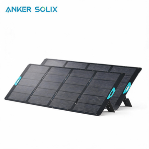 Anker SOLIX PS400 Sturdy Frame 400W 25% Efficiency Bifacial Portable <b>Solar</b> <b>Panel</b> For High-Power Charging / Outdoor Use - Product Image 2