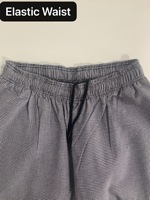Logo personnalisé uniforme de restaurant pantalon de travail pantalon de chef stipe craie pantalons pour hommes pour le travail