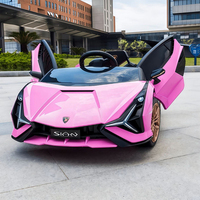 Voiture Électrique Télécommandée 4 Roues Lamborghini SIAN Sous Licence pour Enfants, Jouet Porteur Balancelleur pour Tout-Petits de 2 à 4 Ans - Vente en Gros