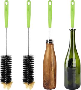Home Flexible Bendable <strong>Bottle</strong> <strong>Brush</strong> Long <strong>Bottle</strong> Cleaning <strong>Brush</strong> for Washing Narrow Neck Beer Wine Water <strong>Bottles</strong> - Product Image 4