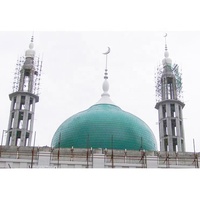 Conception de dôme de bâtiment en acier léger pour mosquée
