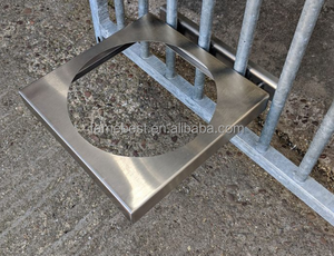 Set of 2 Portable Stainless-Steel <strong>Dog</strong> <strong>Bowls</strong> Rotating Feeding <strong>Bowl</strong> <strong>for</strong> Cage Kennel and <strong>Crate</strong> <strong>for</strong> Hanging Pet Food and <strong>Water</strong> - Product Image 4
