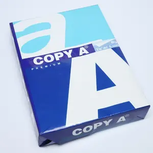 Оптовая продажа, бесплатный образец бумаги размера A4, 500 листы 75 gsm, копировальная офисная бумага, белая a4