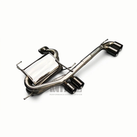 Accessoires de voiture de performance en acier inoxydable JYD, adaptés à la BMW E90 320i 318i 325i, modifie le pare-chocs M3, son de voiture de sport, échappement