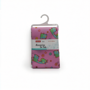 Accessorio in tessuto ILAN 100cmx150cm con stampa giraffa rosa per decorazioni per la casa - Product Image 1