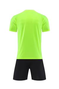 مجموعات موحدة لكرة القدم عالية الجودة للأطفال قابلة للتخصيص الأزرق والأسود والأخضر والأحمر والتكبير مصنع شحن ملابس كرة القدم - Product Image 6