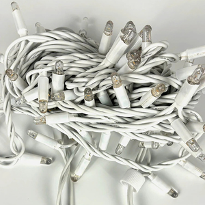 Warm White LED <b>String</b> <b>Lights</b> PVC IP68 Waterproof Twist Lock Connector 100M 1000 LED Christmas <b>Outdoor</b> Commercial Decor - Product Image 2