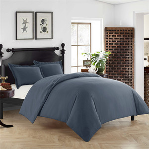 Wholesale Modern Simplicity Elegant <strong>Beige</strong> White Plain Microfiber Soft Hotel Duvet Cover <strong>Sets</strong> Bedroom Plain <strong>Bedding</strong> <strong>Set</strong> - Product Image 5