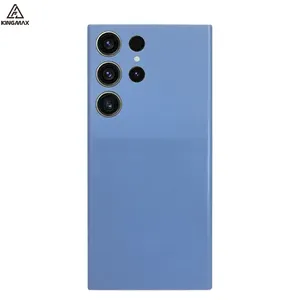 Blauwe Mobiele Telefoon Achterdeur Glazen Kap Voor Samsung S23 Ultra Back Cover Vervanging Camera Lens Protector Samsung Back Screen