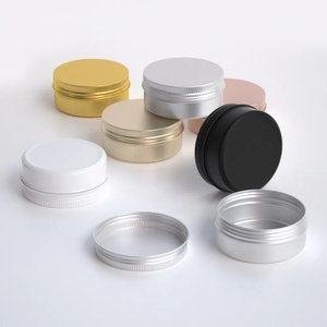 Tarros de Aluminio Vacíos de 150 ml con Tapa de Rosca para Cosméticos, Pomada para el Cabello y Cera para Pulir Autos, Color Personalizable - Product Image 1