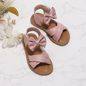 Custom Logo Summer Children's <b>Sandals</b> Bow Anti-odor Waterproof Rubber Sole <b>Sandals</b> for Size 21-36 - Product Image 5